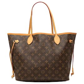 Louis Vuitton Marrone Monogram Neverfull MM