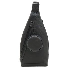 Louis Vuitton Black Monogram Shadow Duo Umhängetasche