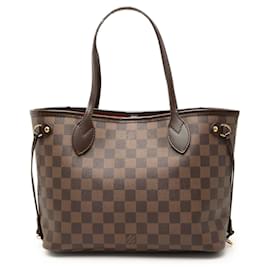 Louis Vuitton Marrone Damier Ebene Neverfull PM