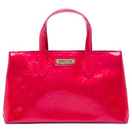 Louis Vuitton Pink Monogram Vernis Wilshire PM