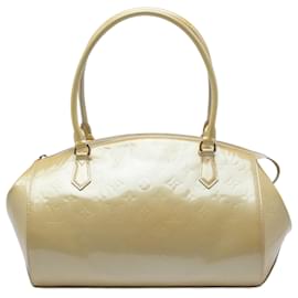 Louis Vuitton Beige Monogram Vernis Sherwood PM
