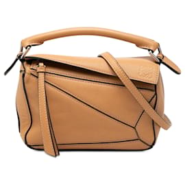 Borsa LOEWE Brown Mini Calfskin Puzzle