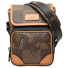 Louis Vuitton Marrone Nigo Giant Damier Ebene Monogram Nano Amazone