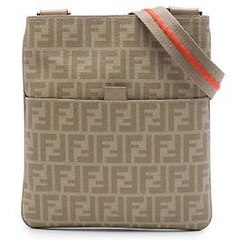 Fendi Beige Zucca Spalmati Crossbody