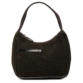 Borsa in lana Prada Brown Sports Line