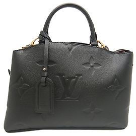 Louis Vuitton Black Monogram Empreinte Giant Petit Palais