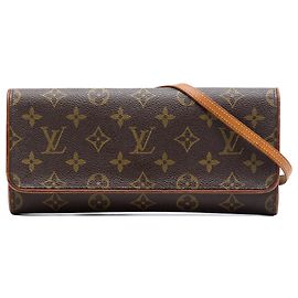 Louis Vuitton Pochette Twin GM Marrone Monogram