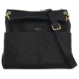 Louis Vuitton Black Monogram Empreinte Maida Hobo