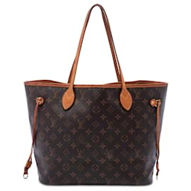 Louis Vuitton Marrone Monogram Neverfull MM