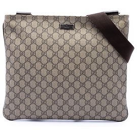 Gucci Beige GG Supreme Crossbody