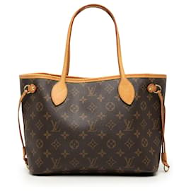 Louis Vuitton Marrone Monogram Neverfull PM