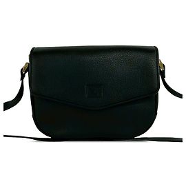 Bolso bandolera Burberry en cuero negro