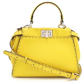 Fendi 2WAY Peekaboo Mini Handtasche