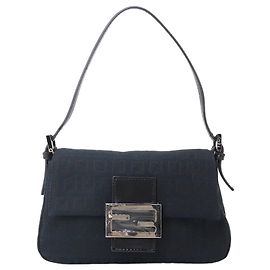Borsa a tracolla Fendi Zucchino Mini Mamma Baguette