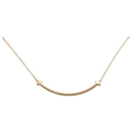Collar Tiffany & Co. T Smile Oro Rosa