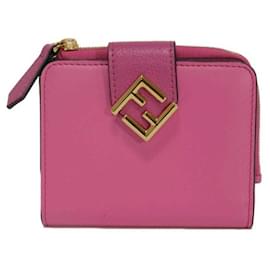 Fendi Bi-fold Wallet in Pink
