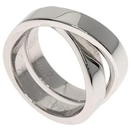 Anello a fascia in oro bianco 18K Cartier Paris