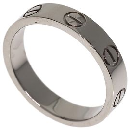 Cartier Mini Love Ring in 18K White Gold