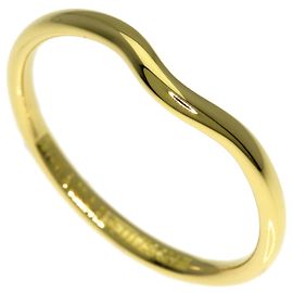 Anel de banda curva em ouro amarelo 18K da Tiffany & Co.