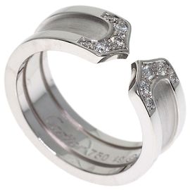 Cartier C2 SM Diamantring aus 18K Weißgold