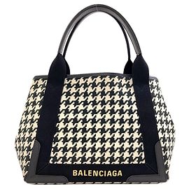 Balenciaga 339933 Navy Cabas S Tote Bag