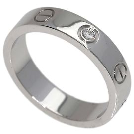 Cartier Mini Love Ring aus 18K Weißgold