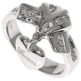 Gucci Heart Diamond Band Ring