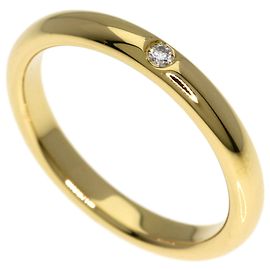 Anillo de alianza Tiffany & Co. 1P Diamond en oro amarillo de 18K