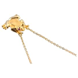 Autre Marque Collana Carrera y Carrera Baile de las Ranas in Oro Giallo 18K e Rubini