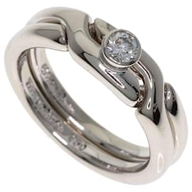 Tiffany & Co. 18K Weißgold Diamantring
