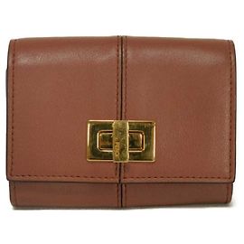 Portacarte bicolore Fendi