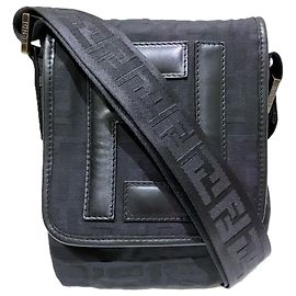 Fendi Shoulder Bag Zucca Canvas