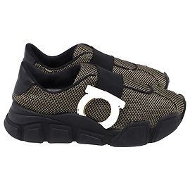 Monster Trainer Salvatore Ferragamo aus schwarzem Nylon