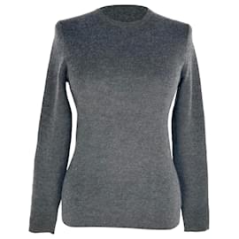 Maglione a girocollo in maglia Michael Kors in cashmere grigio