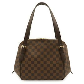 Borsa a Spalla Louis Vuitton Belem MM Damier
