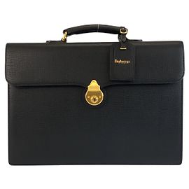 Mallette en cuir Burberry