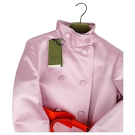 Cappotto doppio con dettaglio a nastro Taglia - Gucci