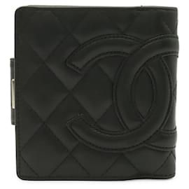 Chanel Cambon Line Soft Calffold Wallet Portemonnaie