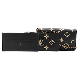 Pochette Felicie Monogram Empreinte Louis Vuitton borsa a tracolla 2way