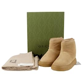 Botines Gucci Beige de Ante