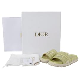Sandali Dior in pelle bianca