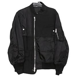 Giacca Bomber Dior Nera in Nylon