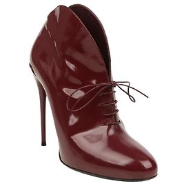 Gucci Booty Heel Pelle Lucida Rossa