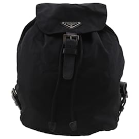 Zaino in nylon Prada nero