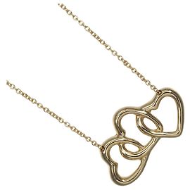 Collana Triple Heart di Tiffany & Co. in oro giallo 18K
