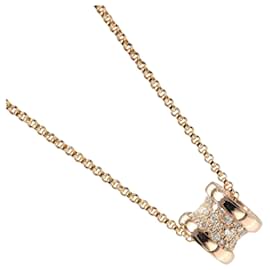 Collana Bvlgari B.ZERO1 in oro rosa 18K con diamanti - Bulgari