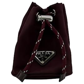 Prada Re-Nylon Schlüsselanhänger