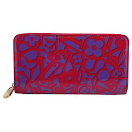 Cartera larga Louis Vuitton Monogram Vernis Roja