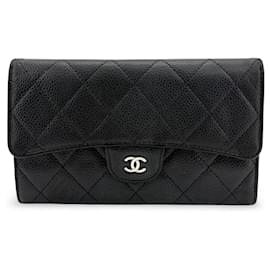 Chanel Timeless Long Wallet aus Lammleder medium