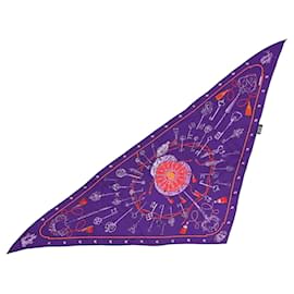 Pañuelo Hermes Pointu Les Cles Triangle - Hermès